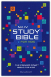 NKJV Study Bible for Kids, Blue Leathersoft